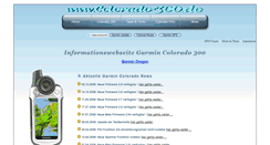 Desktop Screenshot of colorado-300.de